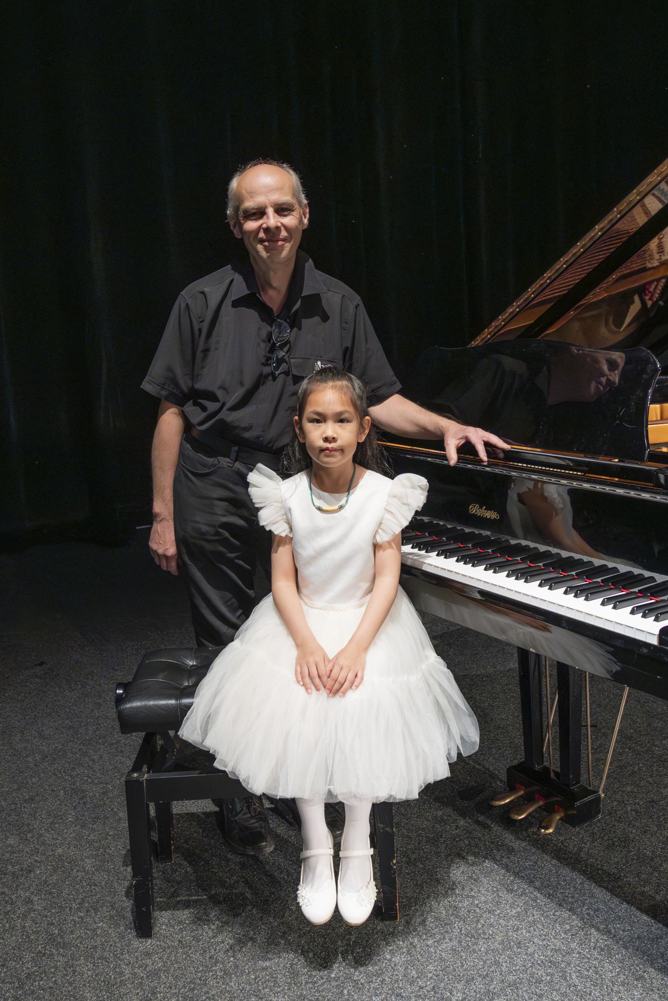 Li Zilin s pedagogem P. Malínkem